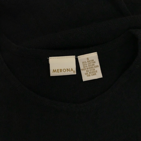 Black Merona Bodycon Dress Size S - Picture 4 of 4